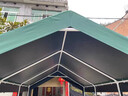 車棚停車棚家用移動(dòng)車棚車庫(kù)戶外遮陽(yáng)防雨加厚帳篷 4*4無(wú)圍布 曬單實(shí)拍圖