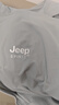 吉普（JEEP）冰絲防曬服男夏季薄款防紫外線透氣騎行釣魚防曬衣男士連帽外套潮 淺灰色 2XL （145-160斤） 曬單實(shí)拍圖