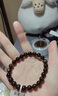 侗秘收藏級天然黑曜石手串女冰種曜石情侶轉(zhuǎn)運(yùn)珠串珠男女送生日禮物 金曜石雙貓眼-8mm【招財】 曬單實(shí)拍圖