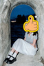 UR七夕2025夏季新款女裝波嬉風(fēng)超寬松百搭松緊腰半裙UWM550013 本白 (偏寬松) M (M-L) 曬單實(shí)拍圖