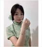 中國(guó)黃金（CHINA GOLD）S925銀藍(lán)水翡翠葫蘆手鏈女款新中式百搭手飾情人節(jié)生日禮物送愛人 藍(lán)水翡翠葫蘆手鏈 曬單實(shí)拍圖