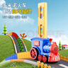 古歐（GUOU）兒童多米諾骨牌積木玩具網(wǎng)紅自動投放小火車動車卡牌3到6生日禮物 曬單實拍圖