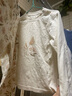 童泰（TONGTAI）嬰兒套裝四季純棉寶寶衣服男女童家居服內(nèi)衣上衣褲子黃色100碼 曬單實拍圖