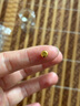 領(lǐng)豐金黃金豆豆AU9999足金實(shí)心真金豆子收藏節(jié)日禮物送女友節(jié)日小金豆 金豆1g 曬單實(shí)拍圖
