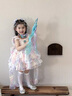 G.DUCKKIDS童裝洛麗塔公主裙兒童連衣裙夏裝2025新款女童裙子美人魚蓬蓬裙 裙子+拖尾 100 (建議身高90-100 3-4歲) 曬單實(shí)拍圖
