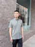MAGIOPY奢侈高端品牌男裝桑蠶絲短袖T恤男士中年夏季無(wú)痕翻領(lǐng)休閑Polo衫 瑪瑙灰 2XL 54 150-170斤 曬單實(shí)拍圖