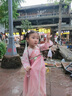 金日滿兒童漢服女童2025新款古風(fēng)唐裝裙子夏裝改良國(guó)風(fēng)古裝漢服連衣裙 桃粉色 110 曬單實(shí)拍圖