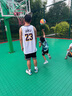 斯伯丁（SPALDING）籃球兒童5號(hào)室內(nèi)外通用耐磨防滑五號(hào)青少年學(xué)生幼兒室內(nèi)外通用 曬單實(shí)拍圖