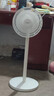 康佳（KONKA）電風(fēng)扇落地扇家用立式機(jī)械電扇臺(tái)扇搖頭電扇辦公大風(fēng)量室宿舍家電扇空氣循環(huán)風(fēng)扇 機(jī)械標(biāo)準(zhǔn)款【7葉勁風(fēng)】 曬單實(shí)拍圖