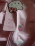 Hello Kitty女童外套春秋兒童拉鏈衫上衣夾克寶寶女孩洋氣棒球服003粉140 曬單實(shí)拍圖