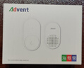 海得曼（advent）門鈴不用電池自發(fā)電無線門鈴家用呼叫器FL-313-BLK-2 一拖二組合 曬單實拍圖