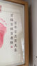 摩多 寶寶周歲生日裝飾場(chǎng)景布置龍寶一歲手腳印相框男女孩拍照道具 曬單實(shí)拍圖