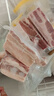 龍大肉食黑豬去皮五花肉條 凈重2.4斤 去皮五花豬五花燒烤食材豬肉 曬單實拍圖