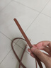 無(wú)孔時(shí)尚西裝裝飾配連衣裙子襯衫收腰真皮細腰帶 棕色 曬單實(shí)拍圖