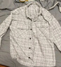 杰克·瓊斯（JACK&JONES） 春季寬松翻領(lǐng)格紋花呢時(shí)尚潮流百搭長(cháng)袖襯衫夾克男裝2251O3032 曬單實(shí)拍圖