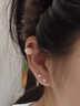 UOSU養(yǎng)耳洞耳釘睡覺(jué)免摘防過(guò)敏999足銀耳釘簡(jiǎn)約高級(jí)感免耳堵女銀耳飾 足銀養(yǎng)耳洞耳棒【一對(duì)裝10mm】 曬單實(shí)拍圖