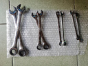 世達（SATA）全拋光鉻釩鋼棘輪扳手開口兩用快扳5.5M-25MM 43601-43619 全拋光開口快扳 43606(10MM) 曬單實拍圖