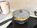 北鼎（Buydeem）不粘鍋平底鍋烤肉煎鍋電磁爐燃?xì)獬床诵※Z黃28cm 曬單實(shí)拍圖