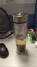 希諾（HEENOOR）摔不爛鋼化玻璃杯500ml耐摔高溫硼硅雙層玻璃杯保護(hù)套男士茶杯 下單-立減50元搶購(gòu)：雙層隔450ml 曬單實(shí)拍圖