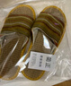 葡正網(wǎng)紅布藝面夏季亞麻涼拖鞋女士室內(nèi)地板防滑情侶居家用夏天拖鞋男 暗紅 33-34 (240mm) 曬單實拍圖