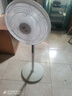 金立電風(fēng)扇落地扇家用大風(fēng)力16寸遙控輕音立式搖頭冷風(fēng)電扇五葉出租房 遙控款/3米電源線(xiàn)+定時(shí)+遙控+白 曬單實(shí)拍圖