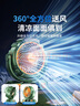 倍量（Doublepow）充電風(fēng)扇40000毫安時(shí)長(zhǎng)續(xù)航大容量戶(hù)外垂釣露營(yíng)桌面風(fēng)扇宿舍家用綠色M23 曬單實(shí)拍圖