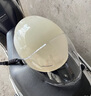 野馬（YEMA）3c認(rèn)證新國(guó)標(biāo)A類(lèi)367S電動(dòng)車(chē)頭盔女夏季四季電瓶車(chē)半盔男輕便摩托車(chē)安全帽 卡其白配黑茶長(zhǎng)鏡 曬單實(shí)拍圖