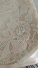 傾顏PVC餐桌布茶幾布防水防油防燙免洗防滑家用餐臺(tái)布?xì)W式蕾絲燙金 金色蝴蝶花 90cm*140cm(茶幾尺寸） 曬單實(shí)拍圖