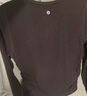 lululemon丨All It Takes 女士運(yùn)動長袖T恤*羅紋 Nulu? LW3GEZS 濃縮咖啡色 S /6 曬單實(shí)拍圖