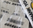 登比塑料袋加厚背心袋大號笑臉超市購物食品袋方便打包袋40*60cm100只 曬單實(shí)拍圖