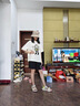 愛 西娜女童運(yùn)動短褲夏季2025新款兒童五分褲薄款夏裝純棉中大童寬松褲子 【短褲】黑色 170 cm 曬單實(shí)拍圖