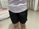 李寧短褲女運(yùn)動(dòng)褲夏季休閑健身五分褲冰絲速干跑步寬松透氣薄沙灘褲子 黑【速干-斜插口袋】男女同款 XL /180（150-165斤 曬單實(shí)拍圖