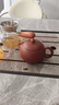 束氏國(guó)補(bǔ)宜興正宗紫砂壺原礦手工茶壺泡茶壺功夫茶具朱泥西施壺禮盒裝 曬單實(shí)拍圖