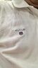 GANT/甘特【100%棉】夏男士休閑時(shí)尚印花logo翻領(lǐng)短袖T恤POLO衫 110-白色 M 曬單實(shí)拍圖