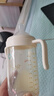 小土豆（potato）吸管奶瓶PPSU嬰兒奶瓶6個月以上大寶寶帶重力球奶嘴300ml 清水藍(lán) 曬單實拍圖
