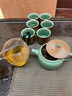 蘇蔻梅子青韻龍泉青瓷非遺茶具套裝草木灰釉功夫茶具送禮盒裝 青韻青瓷 曬單實(shí)拍圖