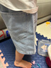 小豬班納兒童夏裝牛仔短褲男女童2025夏季新款涼爽耐磨時髦速干褲子童裝 【夏日薄款蝴蝶結(jié)短褲】淺藍 120 【推薦37-45斤】 曬單實拍圖