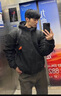 Shelley Jones美式飛行員夾克男秋季感痞帥工裝外套立領(lǐng)cleanfit短款棒球服 杏色 XL [推薦120-140斤] 曬單實(shí)拍圖