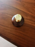久堂  銅木蓋置茶壺蓋碗蓋子配件實(shí)木蓋置壺蓋托茶具墊茶道擺件 （黑檀木）銅木蓋置 曬單實(shí)拍圖