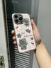 YNPO適用蘋果16pro max手機殼新款iphone16pro電鍍保護套高級感15plus女款奢華14pm潮牌13/12 鏤空星-心kt貓 【銀色電鍍鏡面】 iPhone 16 曬單實拍圖