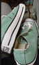 匡威（Converse）官方 All Star春上新男女運動低幫帆布鞋豆沙綠綠色A06567C A06567C 38 曬單實拍圖