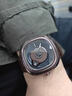 SEVENFRIDAY七個(gè)星期五PE系列復古簡(jiǎn)約方表盤(pán)瑞士機械手表男表女表 PE2/01 曬單實(shí)拍圖