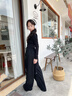 魅樂凱女童爵士舞服裝少兒嘻哈舞蹈練功服jazz女童裝女團走秀演出服套裝 口袋黑衣+黑長褲 150 （上衣偏小/褲子標(biāo)準(zhǔn)） 曬單實拍圖