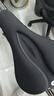 洛克兄弟（ROCKBROS） 自行車坐墊套硅膠加厚加寬座墊山地車座套騎行裝備配件 黑色大號(28*17 大多數(shù)合適) 曬單實拍圖