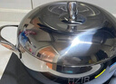 赫巴茲（HZIB）湯鍋304不銹鋼蘋(píng)果鍋加厚鍋具燜煮燉湯防溢煮粥鍋電磁爐 【304】蘋(píng)果湯鍋 24cm 曬單實(shí)拍圖