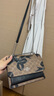 蔻馳（COACH）【品牌直供】女士KLARE蝴蝶結印花小號斜挎風(fēng)琴包卡其拼黑色CY649 曬單實(shí)拍圖