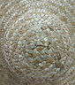 鳴固 農(nóng)用草帽防曬帽工地帽子遮陽帽大檐麥稈草編帽 2個裝 48cm CW505503 曬單實拍圖