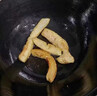 章丘手工鑄鐵鍋炒鍋雙耳老式鐵鍋加深不易粘圓底龜紋鍋燃?xì)獠窕鹪?厚底邊薄【木蓋】已開(kāi)鍋 36cm 曬單實(shí)拍圖