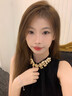 ALLOVE純銀四葉草手鏈女愛心手環(huán)浪漫首飾七夕情人節(jié)禮物送女友老婆生日 曬單實拍圖