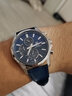 卡西歐（CASIO）商務(wù)休閑日韓手表男士太陽(yáng)能鬧鐘防水鋼帶皮帶石英腕表送男友禮物 EFB-670SBL-2A太陽(yáng)能+藍(lán)寶石鏡面 曬單實(shí)拍圖
